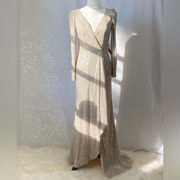 Mac Duggal Sequin Evening Gown size 4 - Picture 6 of 12